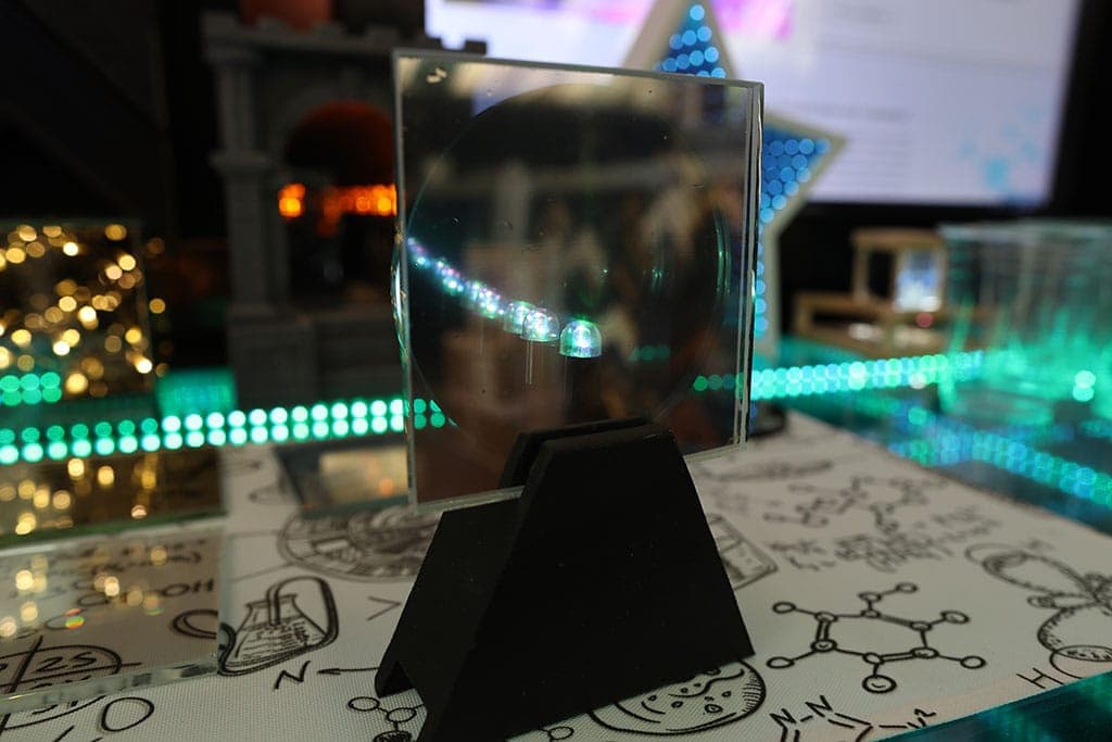 Infinity Mirror with Two Way Mirror FIlm